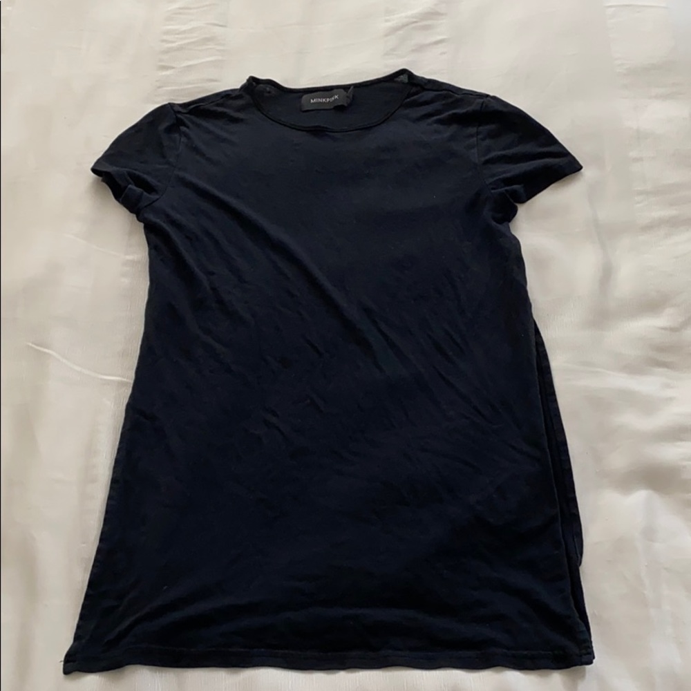 MINKPINK long tee with side slits